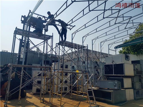 上海崇明建設鎮(zhèn)大型推拉篷工地倉儲雨棚哪里做 上海活動雨棚報價定做