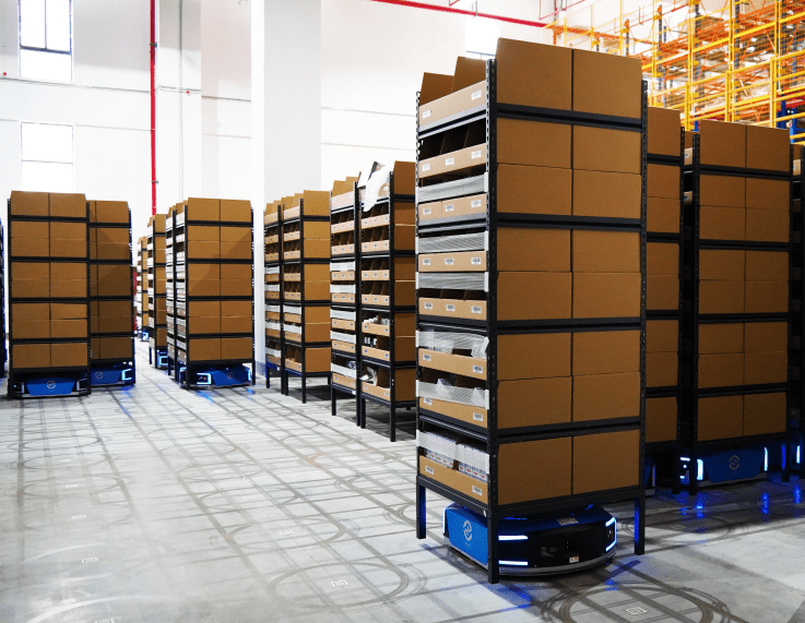 菜鳥(niǎo)聯(lián)合富邦物流打造智能自動(dòng)化倉(cāng)儲(chǔ),空間利用率提升超3倍.